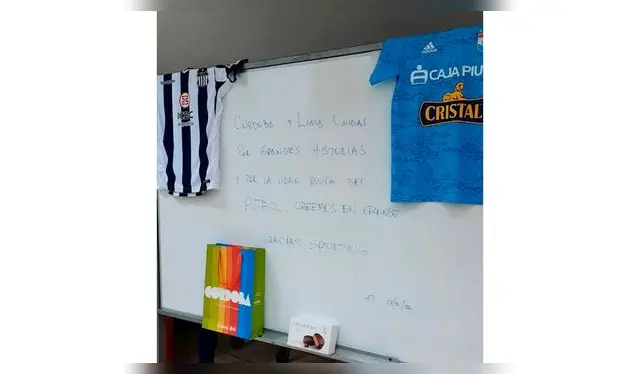 Talleres le dejó un emotivo mensaje a Sporting Crital. (Imagen: Twitter CAT) Talleres le dejó un emotivo mensaje a Sporting Crital. (Imagen: Twitter CAT)