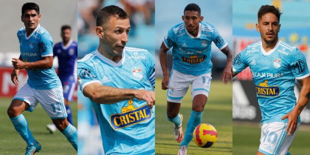  Írven Ávila, Horacio Calcaterra, Christopher Gonzáles y Alejandro Hohberg, todos con pasado en Universitario.   