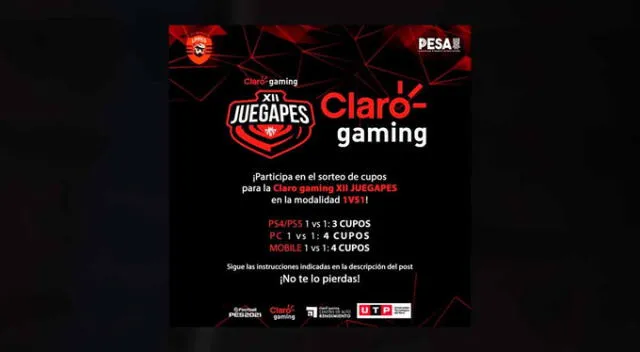 Foto: Claro gaming   