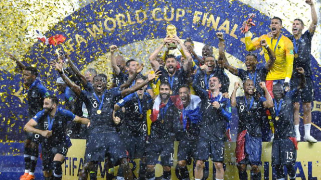 Francia campeón del mundo en Rusia 2018. Francia campeón del mundo en Rusia 2018.