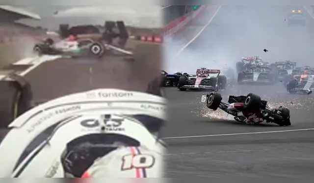 Accidente en el GP de la F1