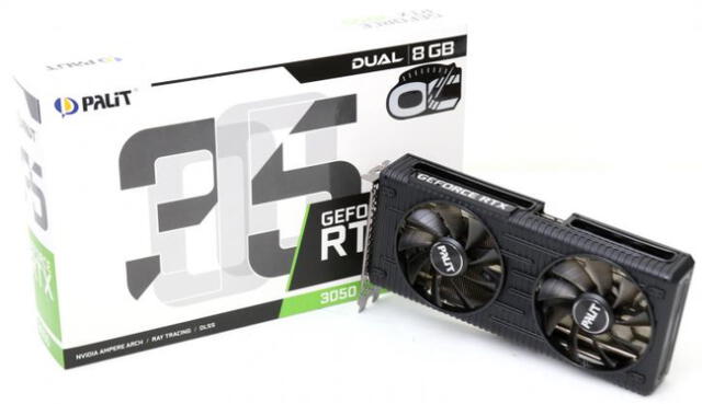 Tarjeta Gráfica Nvidia RTX 3050    