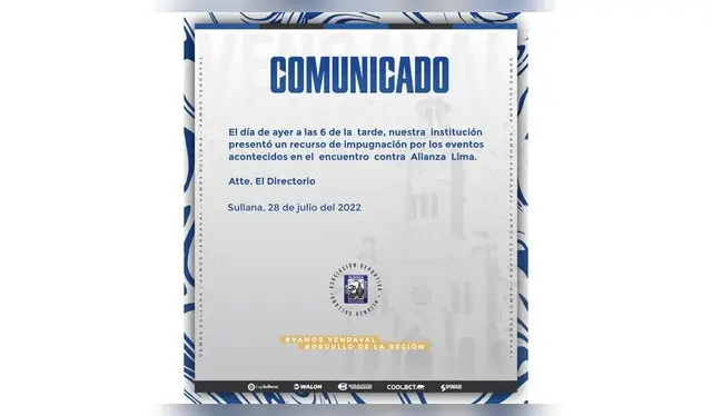 Alianza Atlético emitió comunicado por el apagón en Matute. Alianza Atlético emitió comunicado por el apagón en Matute.