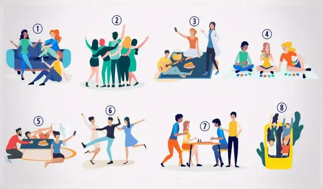 ¿Qué tipo de amistad prefieres? (Foto: TEST Divertidos)   