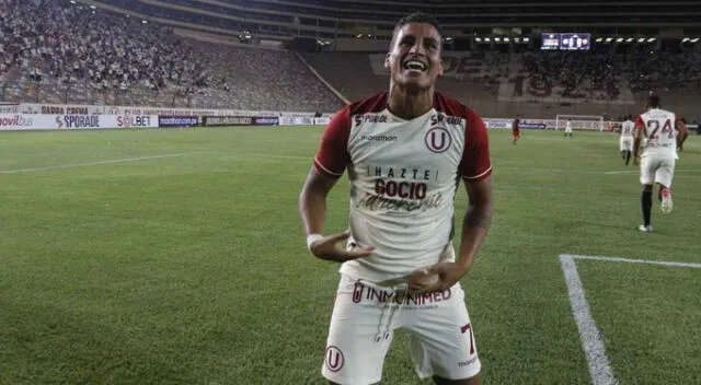 Succar ha marcado 5 goles con Universitario en 2 años y medio en Liga 1.   