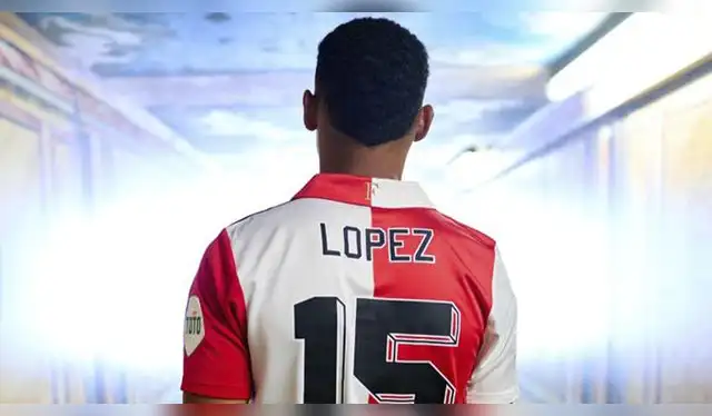  Marcos López usará el dorsal '15' en Feyenoord.   