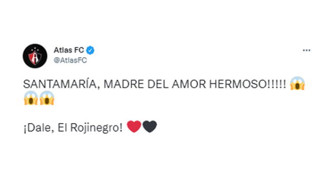  Anderson Santamaría recibió elogios tras buen partido con Atlas. (Foto: Twitter)   