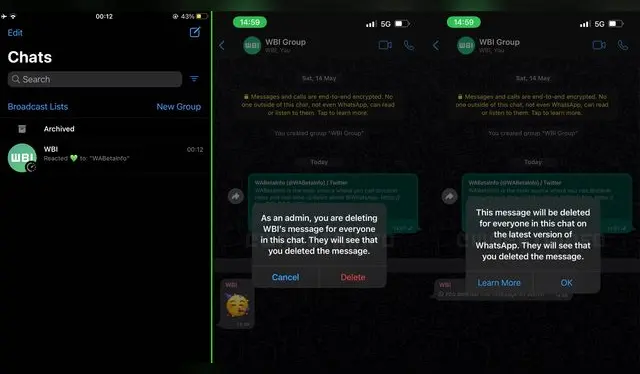 WhatsApp está probando dos nuevas características para los usuarios de iPhone