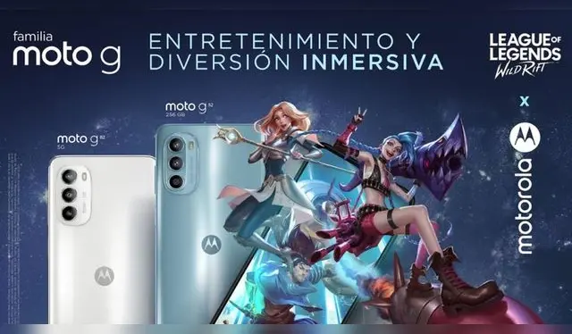 Algunos equipos compatibles con Wild Rift (Foto: Motorola)   
