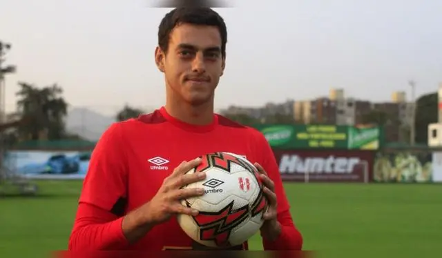  Alejandro Duarte con la Selección Peruana en Videna.   