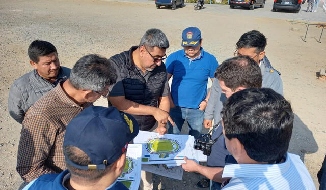 Alaín Alvarado explicó proyecto de infraestructura.   