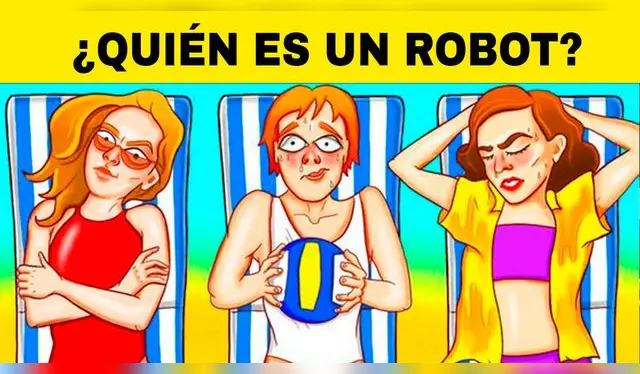 ¿Qué personaje es un ROBOT? Resuelve este acertijo de Internet / Foto: Genial Guru ¿Qué personaje es un ROBOT? Resuelve este acertijo de Internet / Foto: Genial Guru