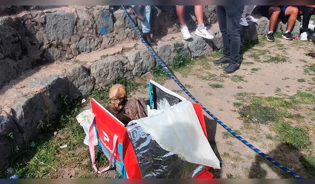 Las autoridades determinarán donde irá a parar la momia. | Foto: La República/Kleber Sánchez URPI-LR Las autoridades determinarán donde irá a parar la momia. | Foto: La República/Kleber Sánchez URPI-LR