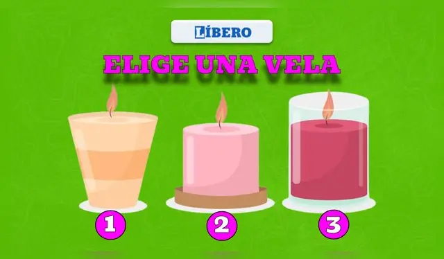  Elige una de estas tres velas y reconoce cuál es tu forma de reaccionar ante los problemas | Composición Líbero   