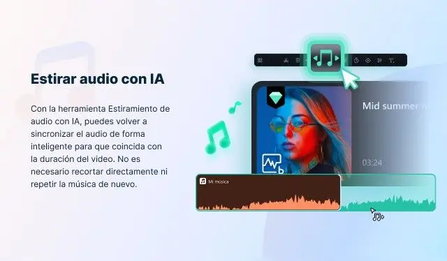  La IA puede aprender y ajustarse según las características específicas del ruido en cada grabación.   