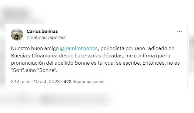 Foto: Twitter Carlos Salinas   