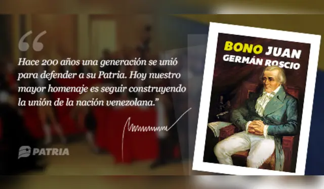 Bono Juan Germán Roscio Bono Juan Germán Roscio