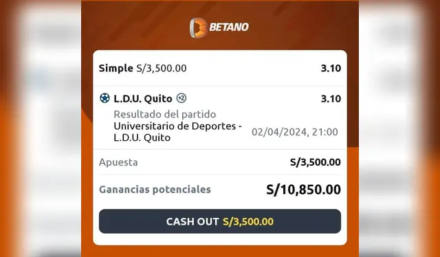 Esta es la jugada que hizo un hincha en contra de Universitario. (Foto: Facebook)   