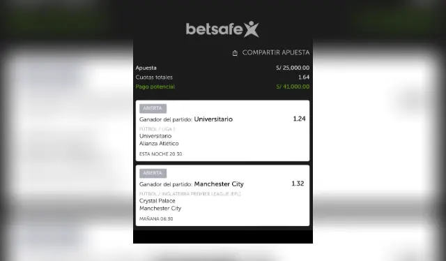 apuesta deportiva