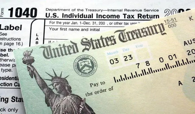 cheque de estímulo.