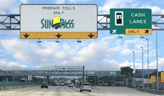  Conocer los peajes más altos y las alternativas disponibles puede ser fundamental para economizar y agilizar tu viaje por Florida. Foto: Vamos a Miami.   
