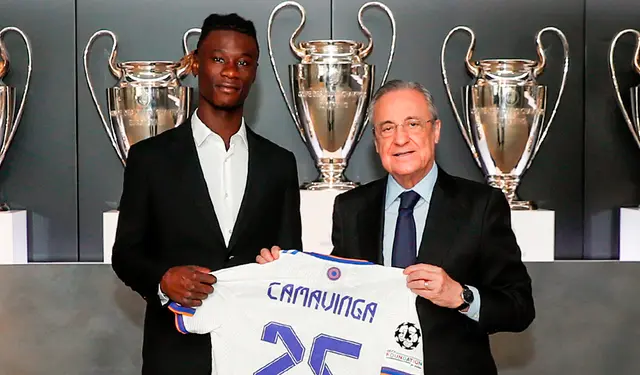 Eduardo Camavinga en Real Madrid. (Foto: Real Madrid)