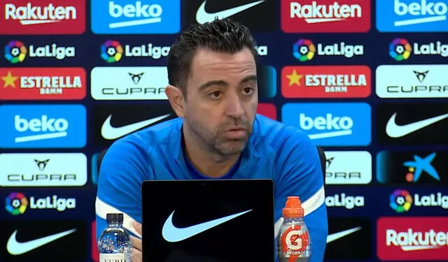 Xavi Hernández en Barcelona