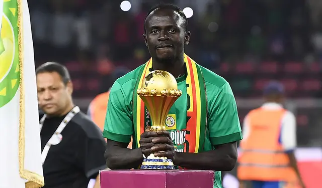 Sadio Mané es campeón en África con Senegal