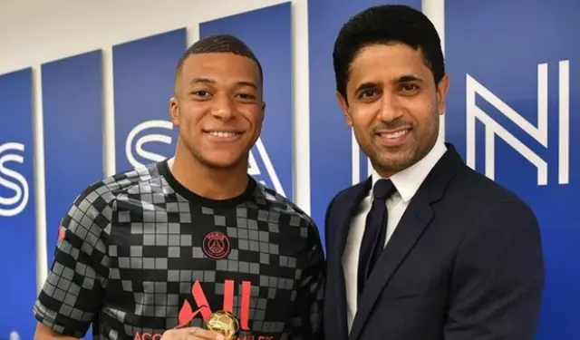 <strong>Mbappé y Al-Khelaifi </strong>   