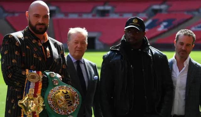Dillian Whyte vs Tyson Fury por el título mundial CMB Dillian Whyte vs Tyson Fury por el título mundial CMB