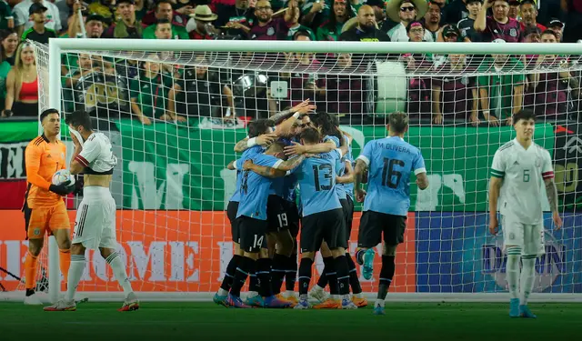 Uruguay le ganó a México en su último amistoso