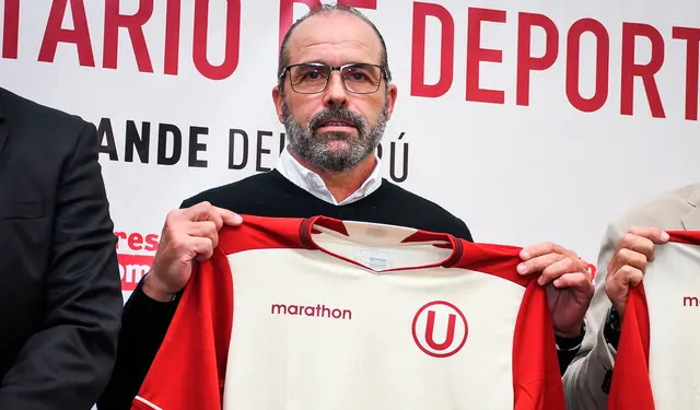 Universitario de Deportes y su nuevo DT Carlos Compagnucci