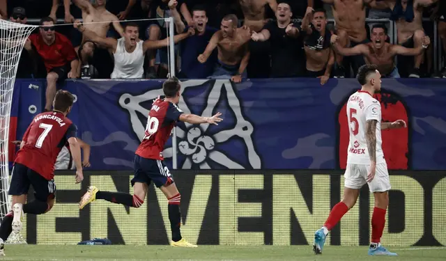 Osasuna viene realizando un buen inicio de temporada