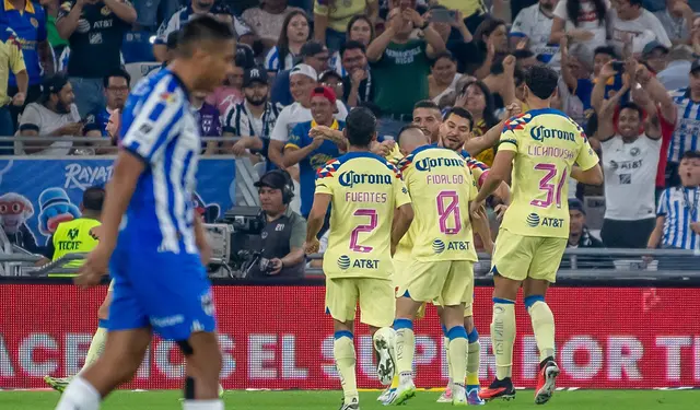 América goleó a Monterrey en su último partido por Liga MX.   