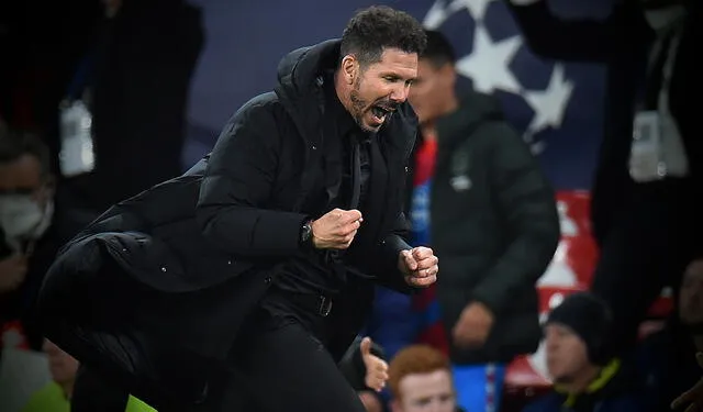 Diego Pablo Simeone, DT de Atlético Madrid