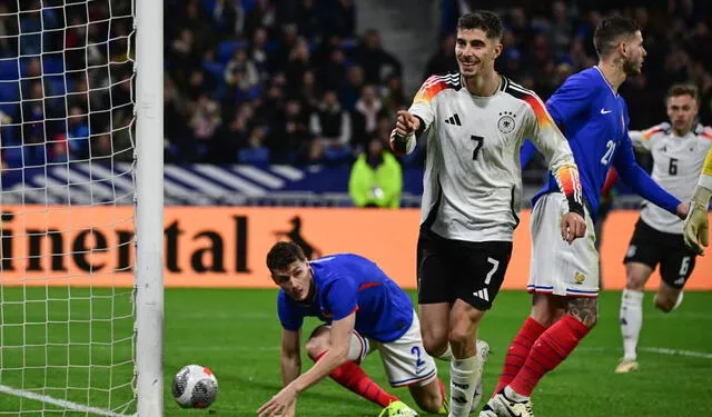 Kai Havertz sentenció la victoria ante Francia.   