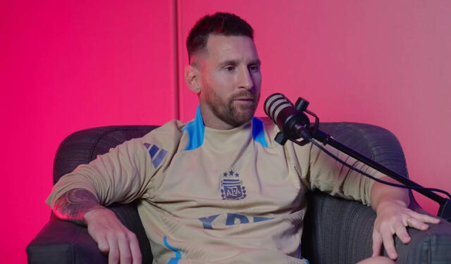 Lionel Messi habló sobre su futuro con Juan Pablo Varsky. (Foto: Clank - Youtube)