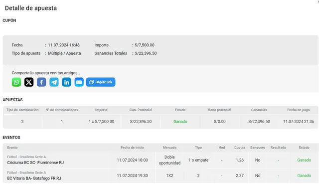 apuesta