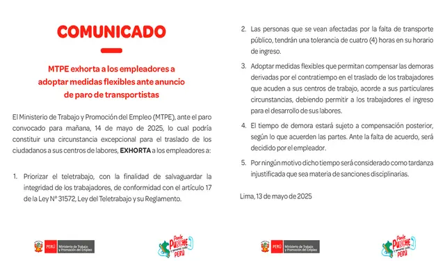 Paro de transportistas