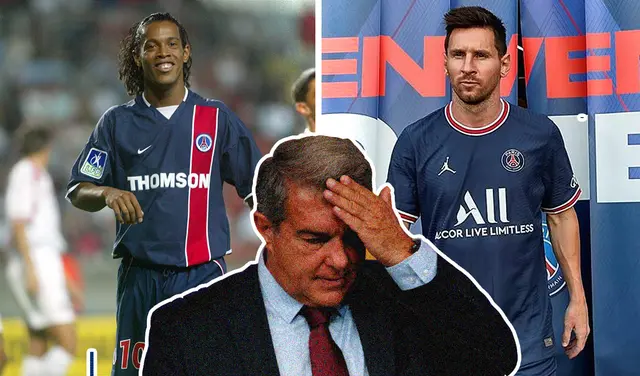 Ronaldinho y Lionel Messi Ronaldinho y Lionel Messi