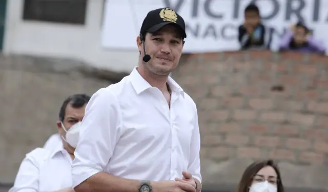George Forsyth postuló en las últimas elecciones presidenciales.   