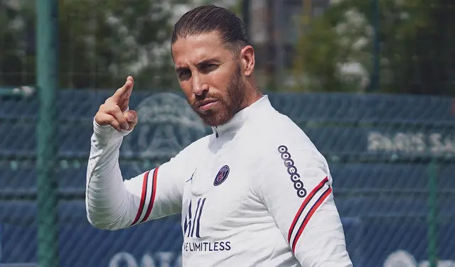 Sergio Ramos no ha debutado con PSG.    