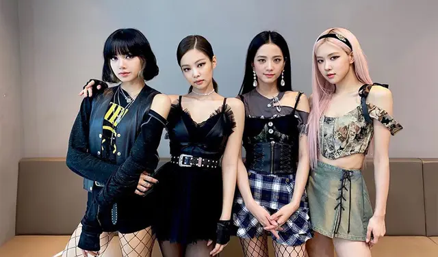  Lisa, Jennie, Jisoo y Rosé de BLACKPINK. Foto: YG.   