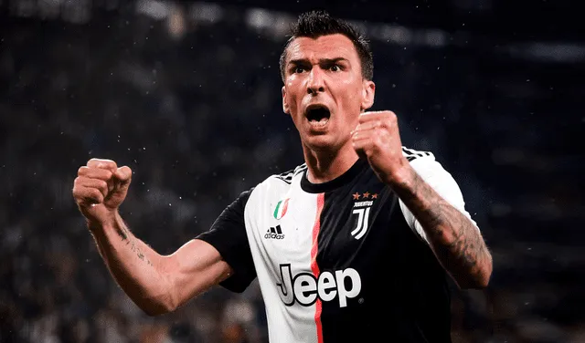 Mario Mandzukic en Juventus