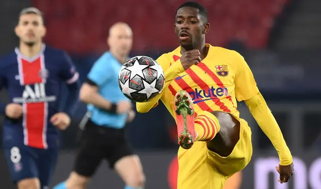 Ousmane Dembelé, jugador de Barcelona