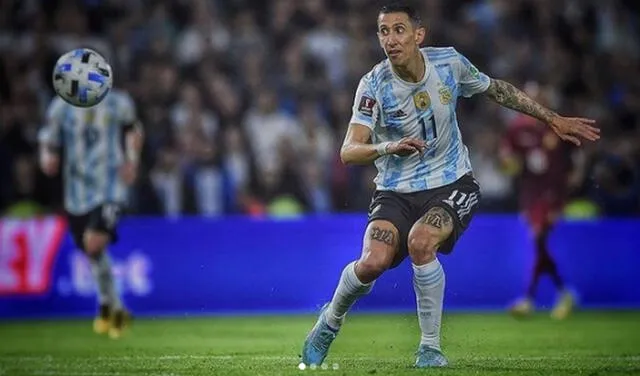Ángel di María anotó el gol de Argentina para salir campeón en la Copa América