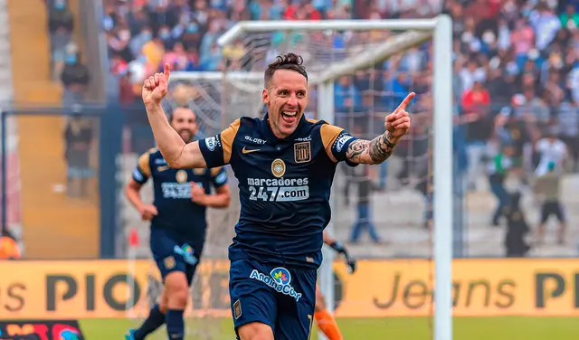 Pablo Lavandeira, una de las figuras de Alianza Lima en 2022