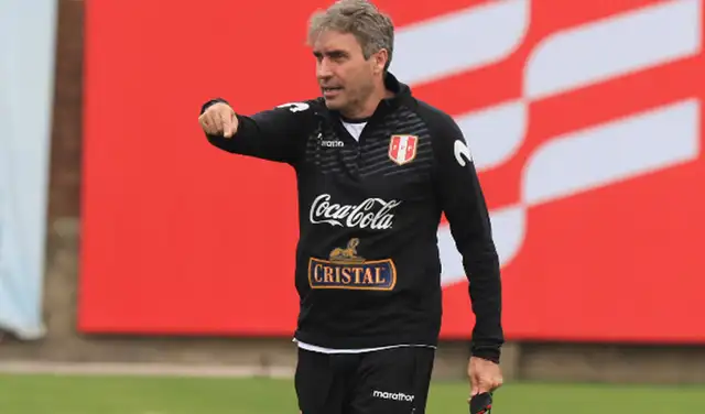 Néstor Bonillo en la Selección Peruana.   