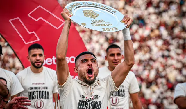 Rodrigo Ureña, uno de los mejores jugadores de Universitario en el 2023.   