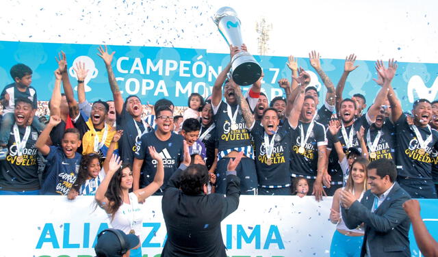 Alianza Lima y su coronación en el 2007.   